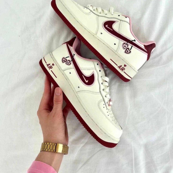 Кроссовки Nike Air Force 1 Valentines day