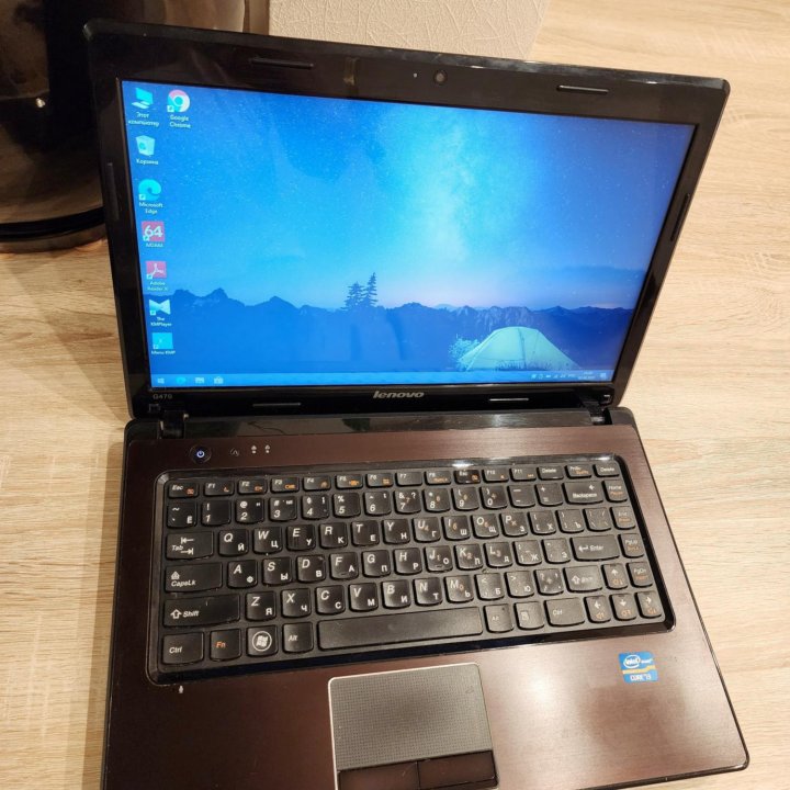 Lenovo G470, core i3, SSD+HDD, 2 видеокарты