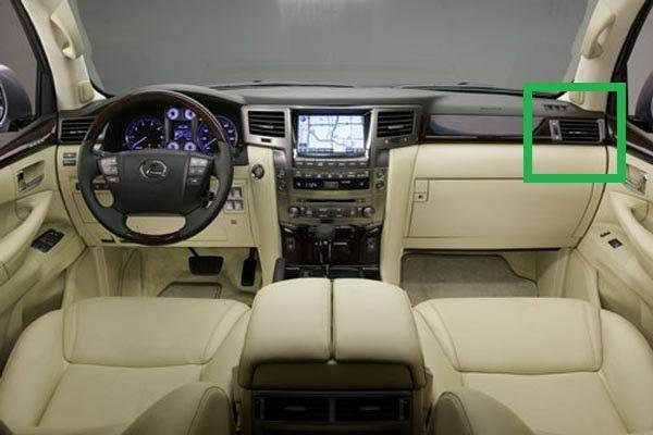 Дефлектор воздушный Lexus Lx570 2009