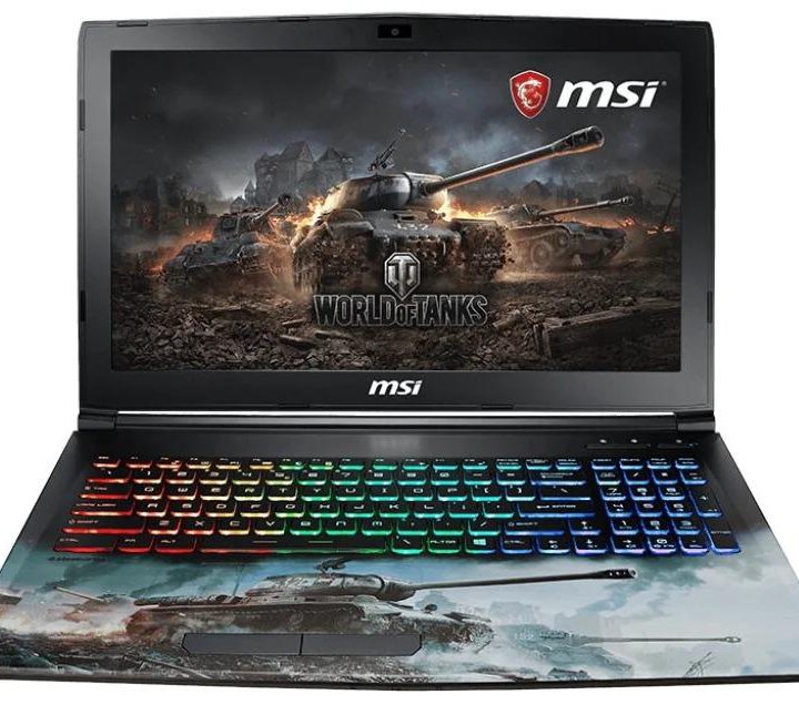 Игровой ноутбук MSI GP62M 7REX WoT Edition