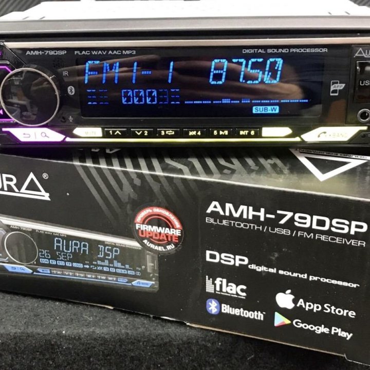 Процессорная магнитола aura AMH-79DSP