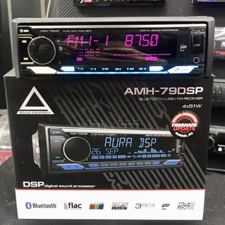 Процессорная магнитола aura AMH-79DSP