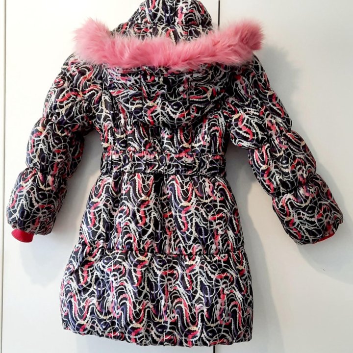 Пальто зимнее для девочки Oldos р.116-122