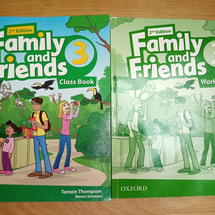 Учебник английского Family and Friends: 3: Class B