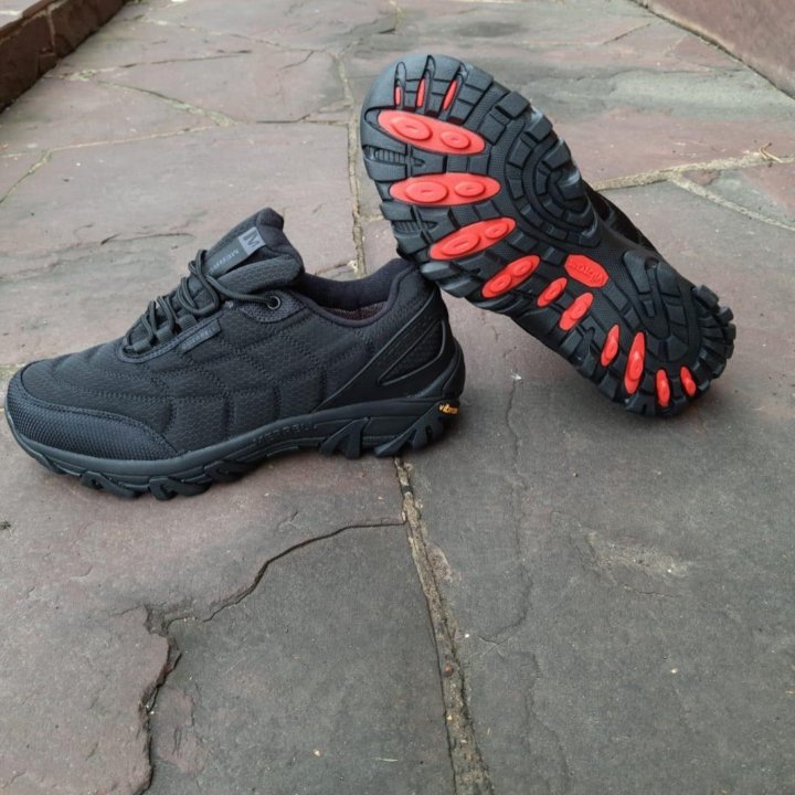 Зимние кроссовки Merrell 41-45 артикул 268 чёрный