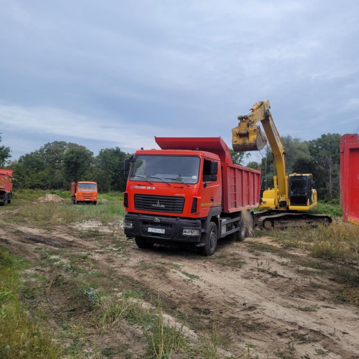 Услуги самосвалов 15-20тон