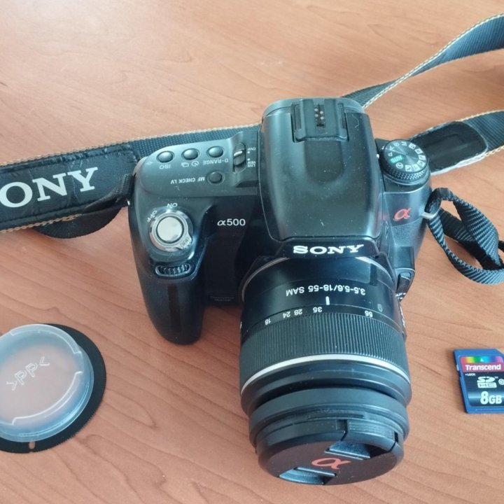 Продам зеркальный фотоаппарат Sony Alpha DSLR-A500