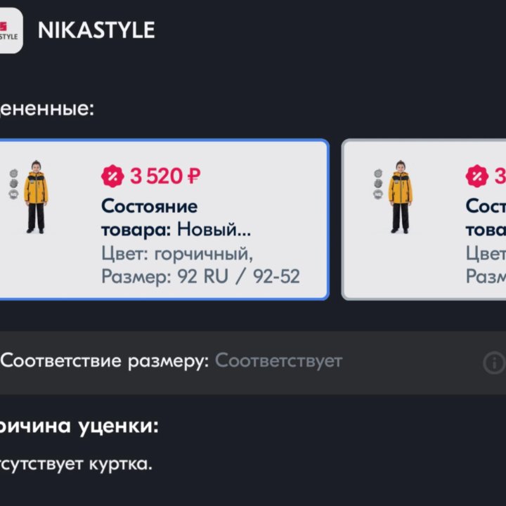 Штаны демисезонные Nikastyle