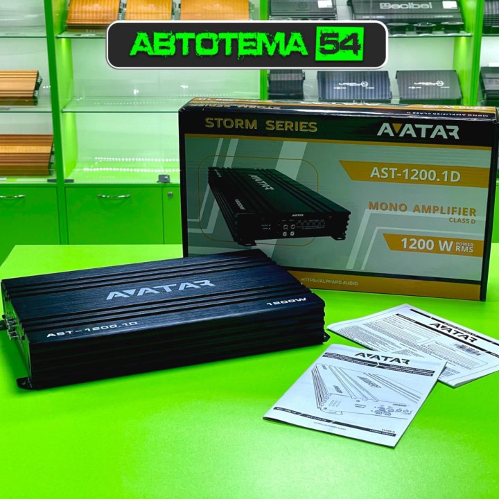 Усилитель Avatar AST-1200.1D