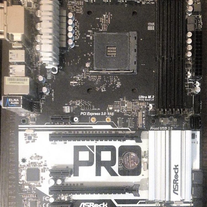 Материнская плата ASRock x370 Pro4