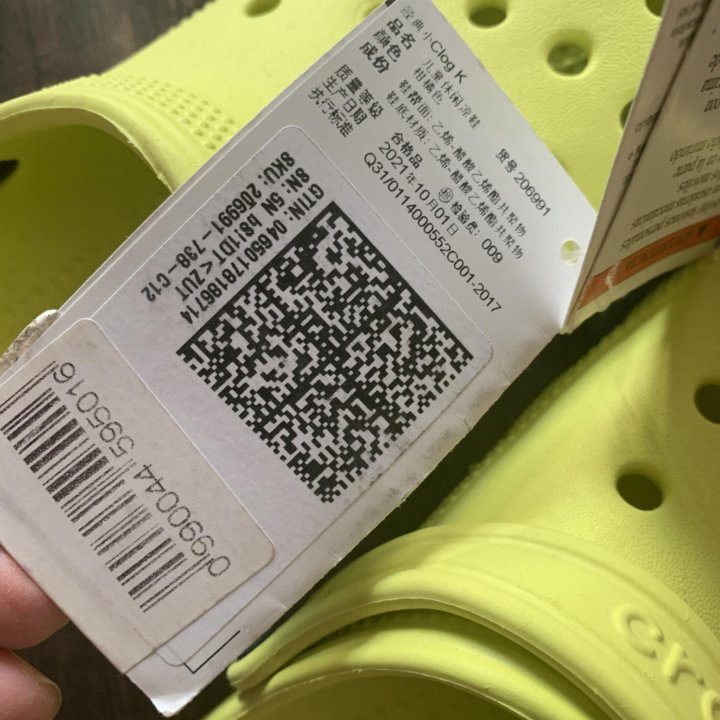 Новые сабо , сандали Crocs c12 оригинал