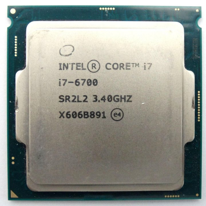 Intel i7-6700 LGA1151, 4 x 3400 МГц