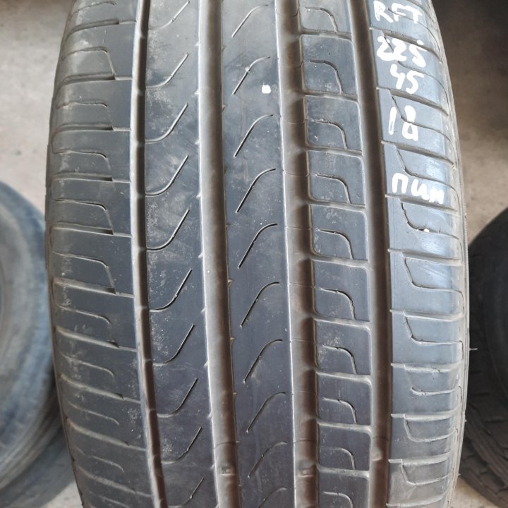 Pirelli p7 , 225/45/18, 1шина RFT