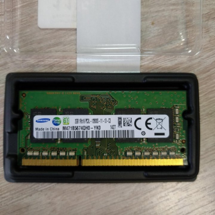 Оперативная память для ноутбука DDR3L 2gb.