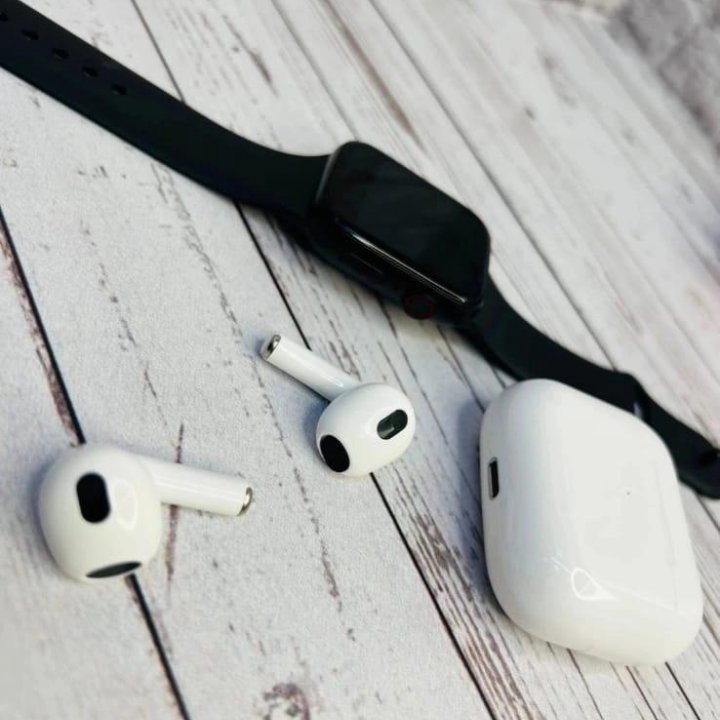 Набор Смарт-часы + Наушники AirPods