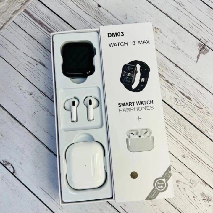 Набор Смарт-часы + Наушники AirPods