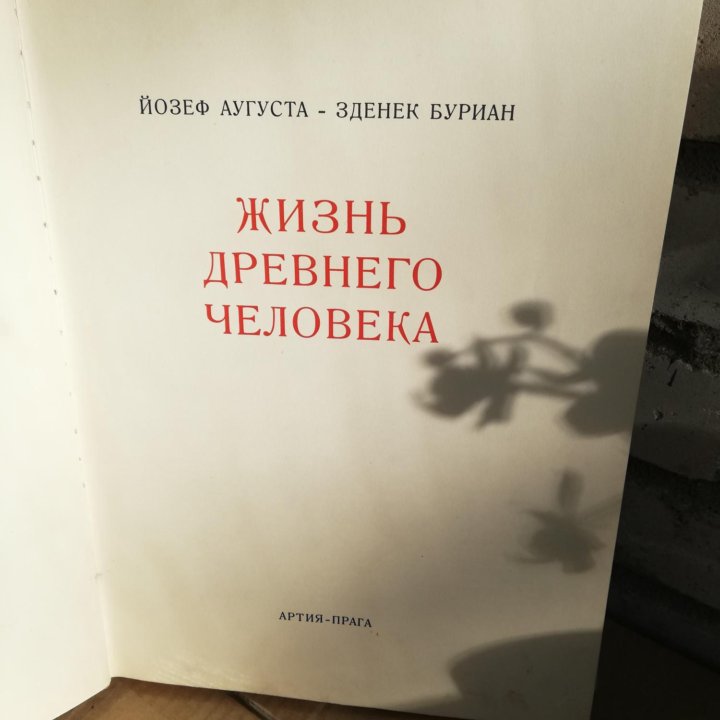 Жизнь древнего человека Й. Аугуста З. Буриан