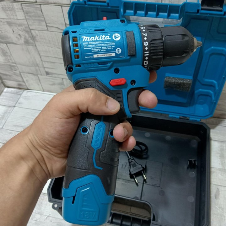 Шуруповерт makita 18 v бесшеточный