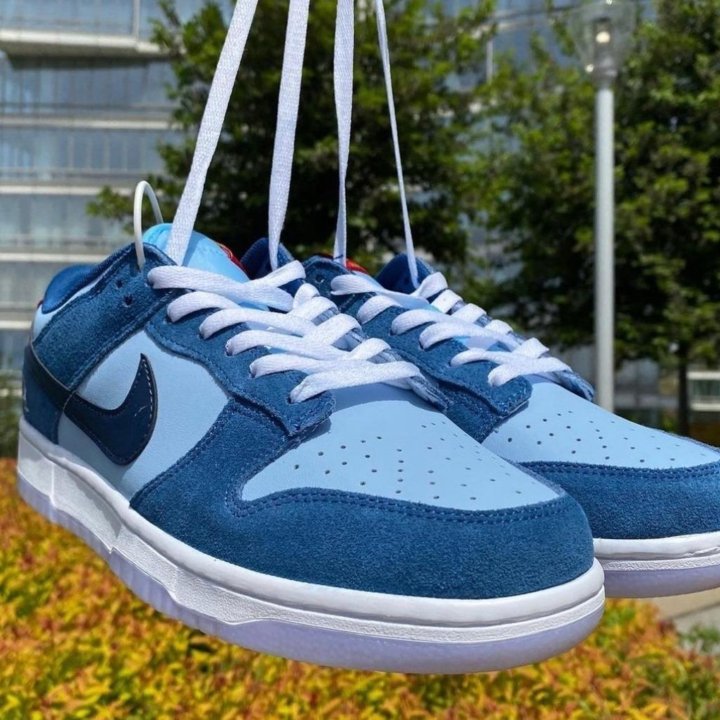 Кроссовки Nike Dunk Low SB Blue Bird (36-45)