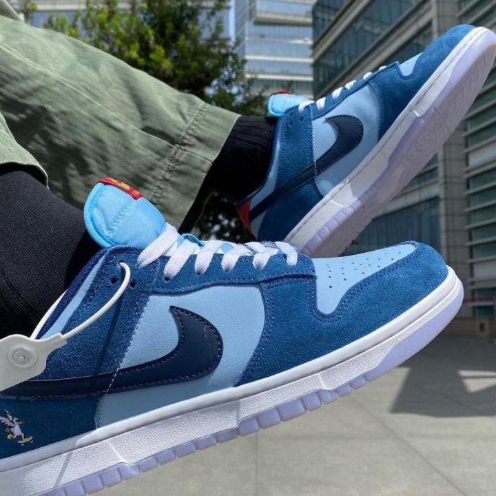 Кроссовки Nike Dunk Low SB Blue Bird (36-45)