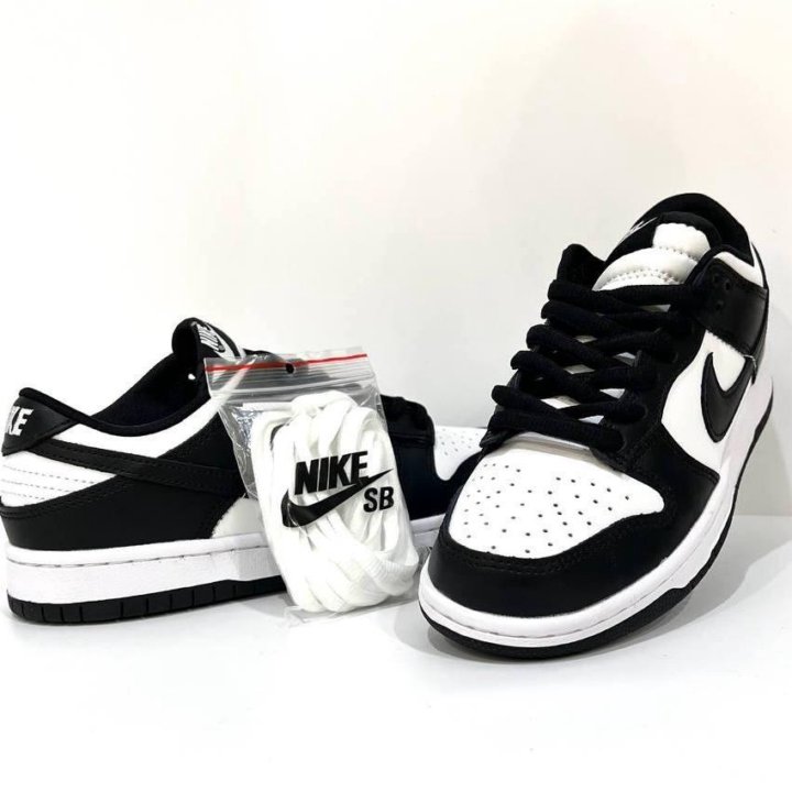 Кроссовки Nike Dunk Low SB White-Black (37-45)