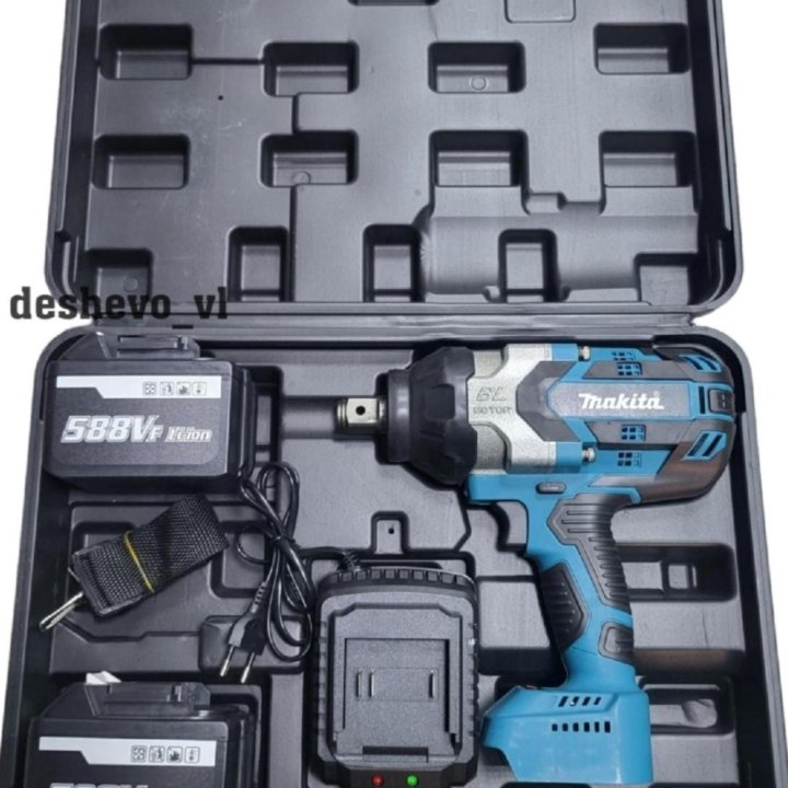 Гайковерт аккумуляторный MAKITA 1300Нм/кейс