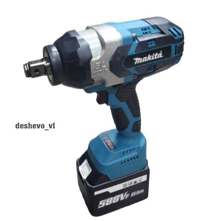 Гайковерт аккумуляторный MAKITA 1300Нм/кейс