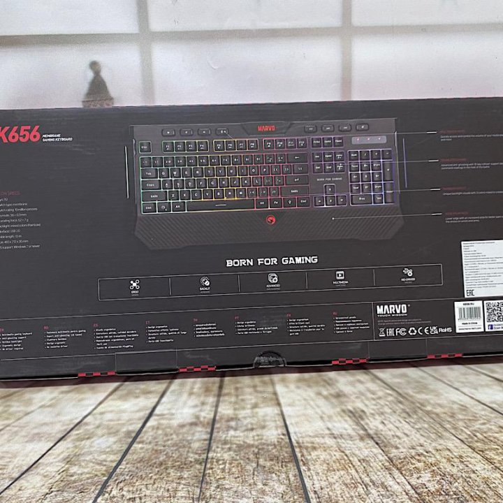 Игровая клавиатура Marvo K656. Новая