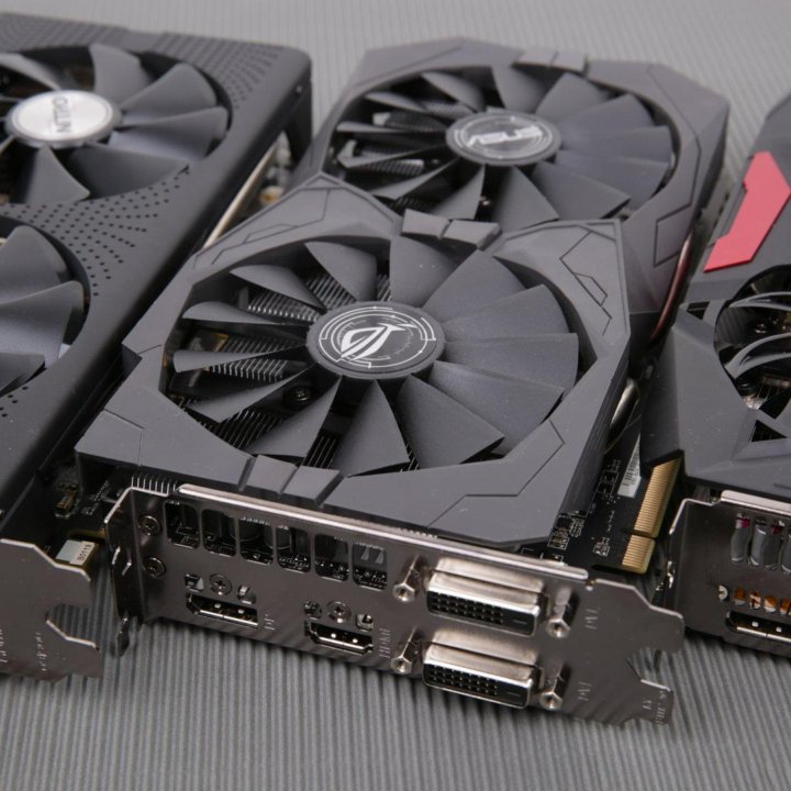 Видеокарты NVidia GeForce / AMD Radeon (разные)