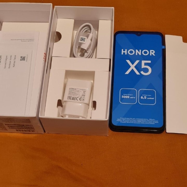 HONOR X5 НОВЫЙ. Полный комплект