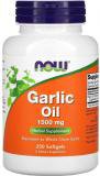 NOW Garlic Oil 1500 мг 250 софт. капсул