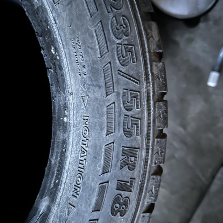 Резина зимняя 235/55/R18 nokian hakkapeliitta 7