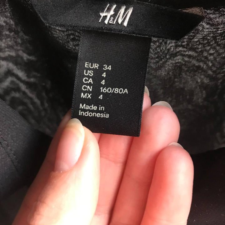 Блузка шифоновая H&M новая