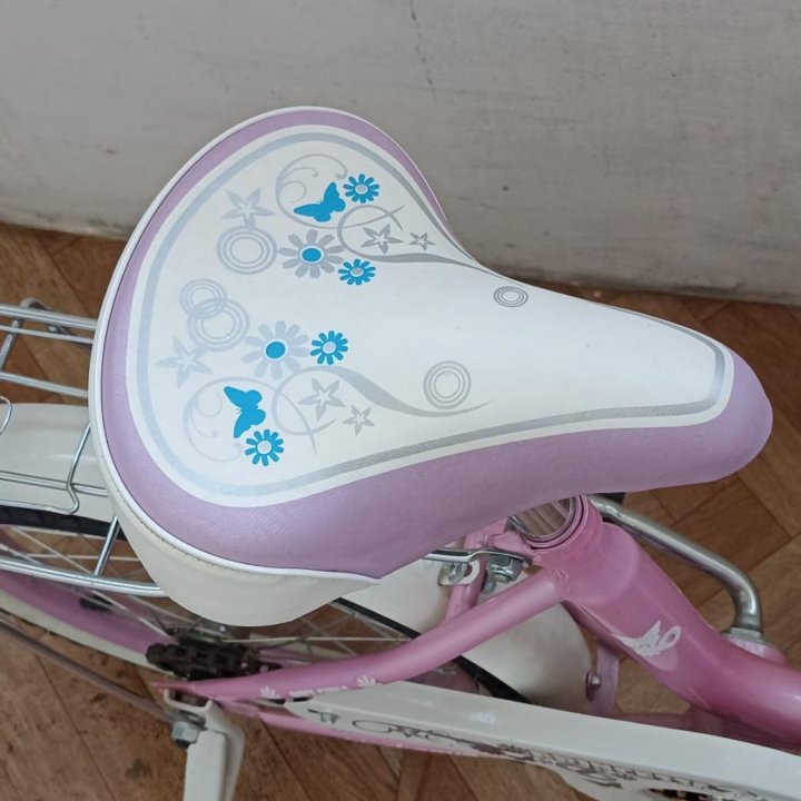 Детский велосипед для девочки Black Aqua Princess