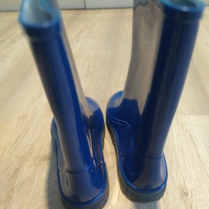 Комплект резиновые сапоги р.31+ зонт для мальчиков