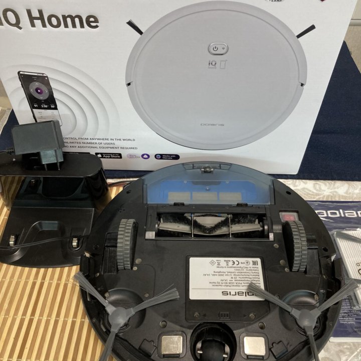 Робот пылесос POLARIS PVCR 1028 WI-FI IQ Home