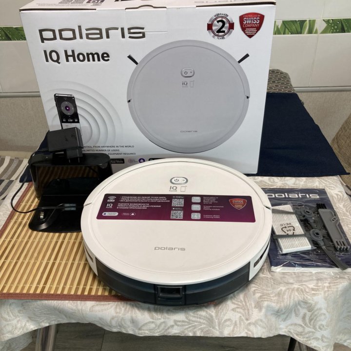 Робот пылесос POLARIS PVCR 1028 WI-FI IQ Home