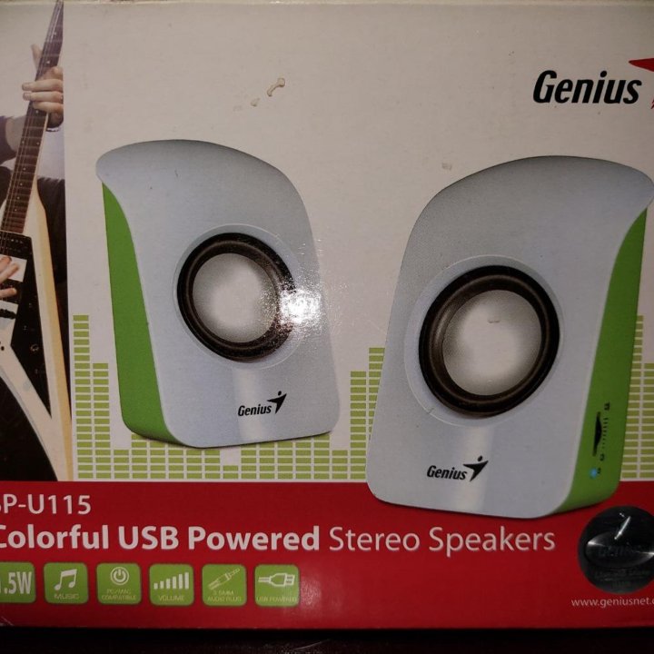 Компьютерные колонки Genius SP-U115