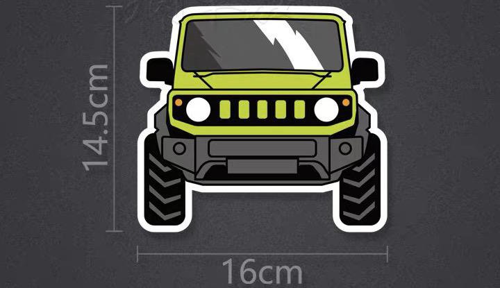 Наклейка Suzuki Jimny