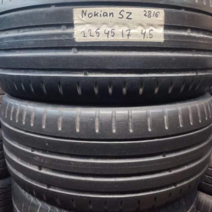 Пара Nokian SZ 225 45 17