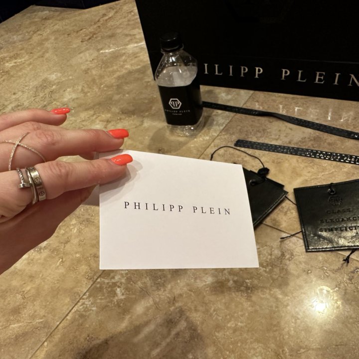 Пакет ленты бирки Philipp Plein оригинал новые