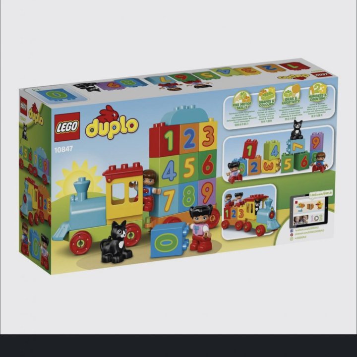 Конструктор Lego duplo паровоз