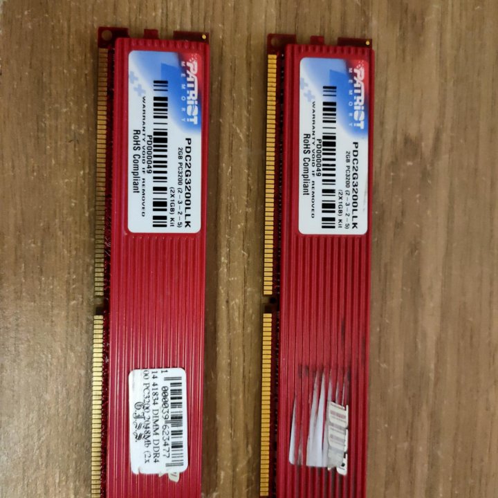 Оперативная память ddr1 2gb