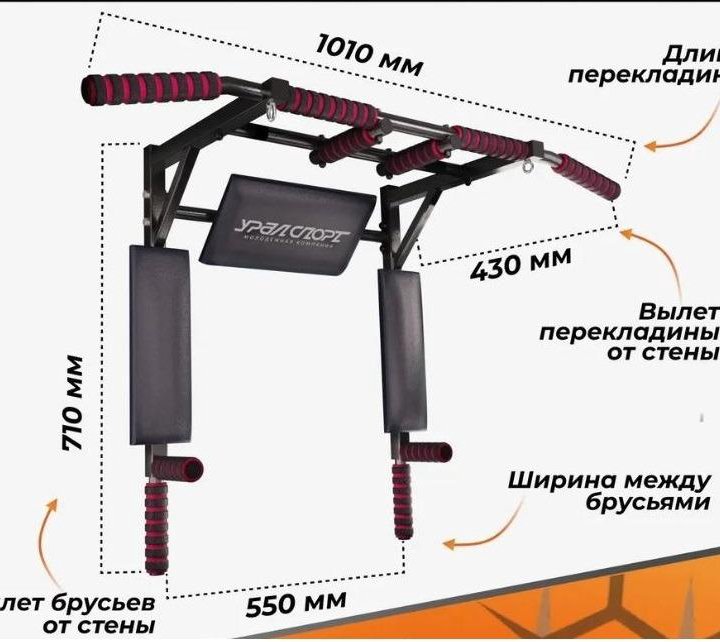 Турник настенный 3 в 1 - Новый