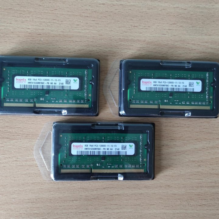 8гб оперативной памяти DDR3 для ноутбука/ 12800S