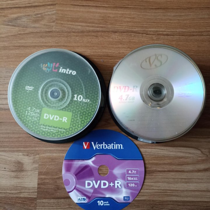 Болванки чистые dvd-r, DVD+r, CD диски