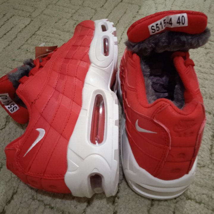 кроссовки зимние NIKE-airmax(р.36-41) маломерят