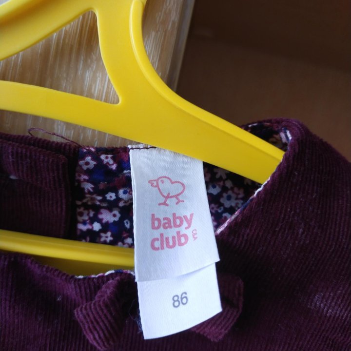 Платье Baby club на рост 86см