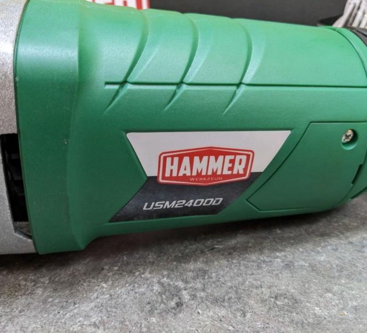 Шлифмашина угловая Hammer USM2400D 230мм (2400Вт)