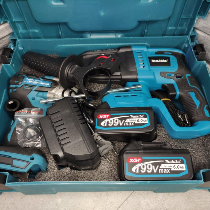 Makita Перфоратор + Гайковерт набор 2 в 1 (новый)